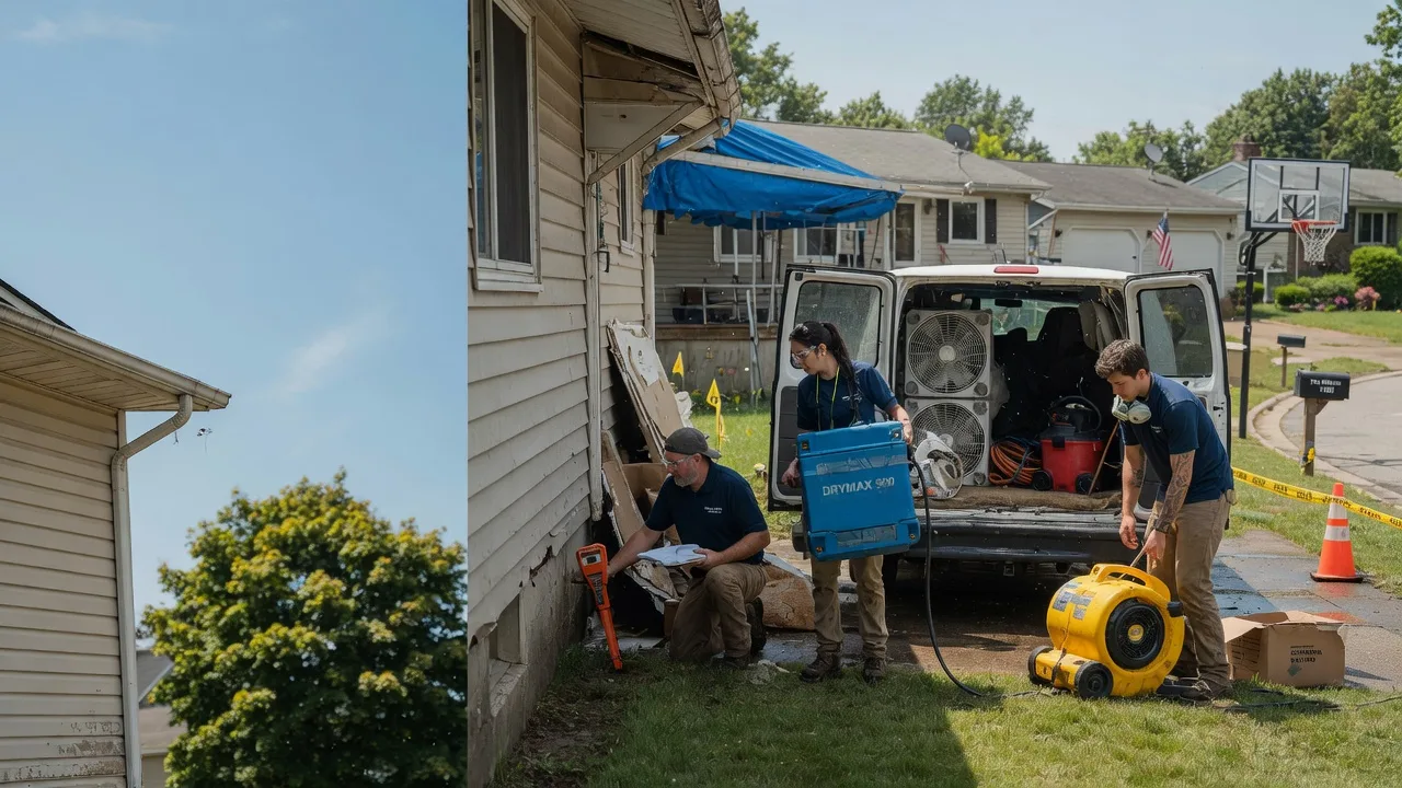 Ceiling Leak Cleanup in Chaseburg, WI near me