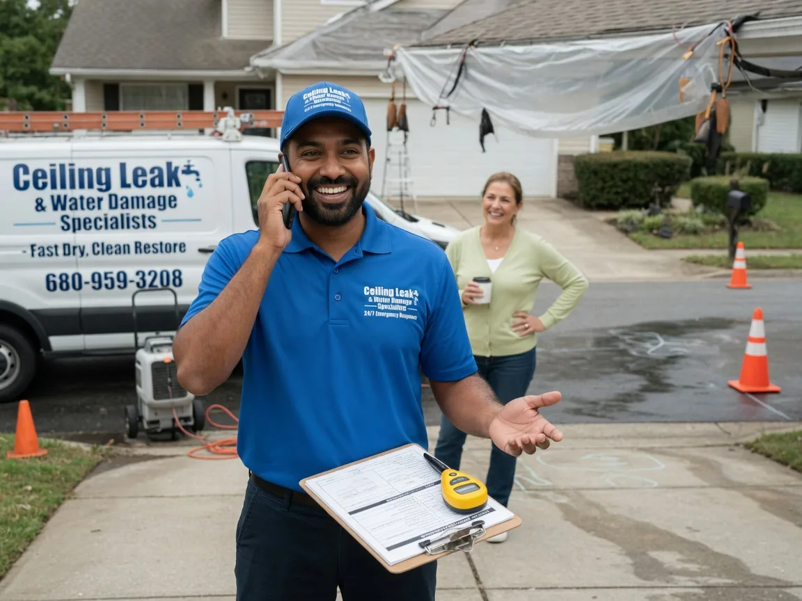 Ceiling Leak Cleanup Chaseburg, WI FAQs